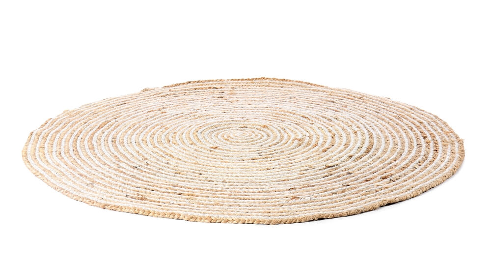 okrągły dywan